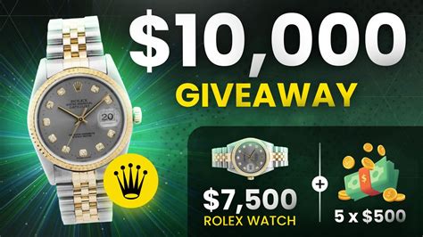 Weekly Rolex Giveaway 